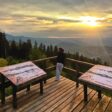 Панорамна площадка “Три планини“ в Пампорово е перфектното място за лов на залези