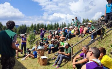 Еколози от РИОСВ участваха в Националния скаутски лагер „Планината на Орфей“